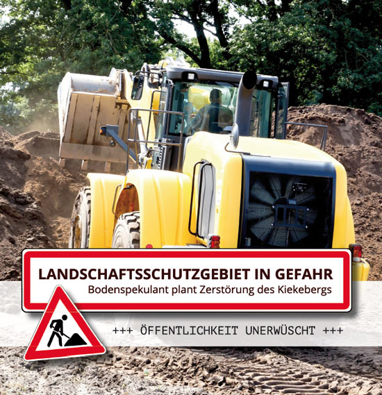 Landschaftsschutzgebiet in Gefahr